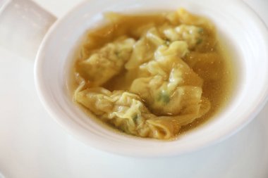 karides dumpling çorbası, Çin yemeği