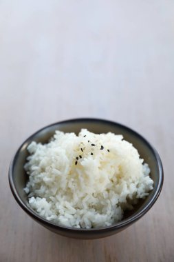 Yakın plan ahşap kaplama pirinç.