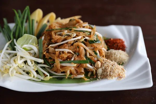 Mie Goreng Padthai Masakan Thailand — Stok Foto