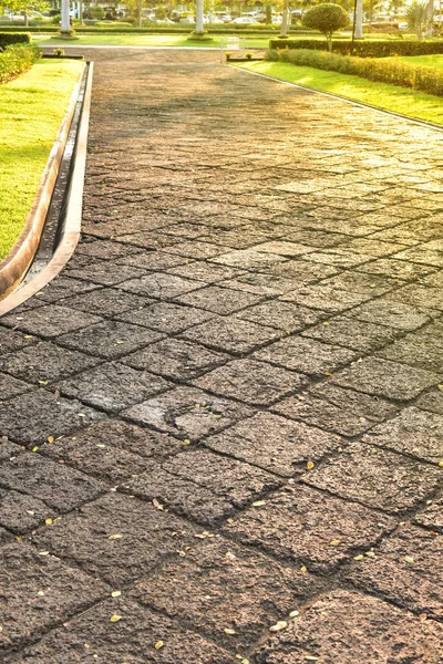 Sunset Park Walkway — Stock Photo, Image