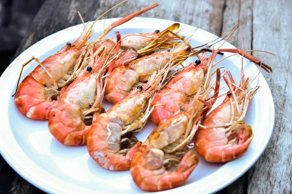 Udang panggang. — Stok Foto