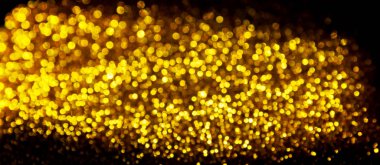 Soyut altın bokeh arkaplanı