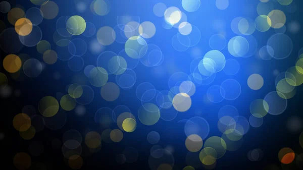 Bokeh sfondo blu — Foto Stock