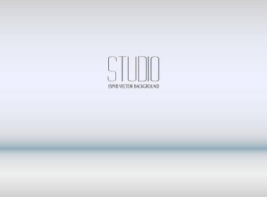 Boş stüdyo arka plan, vektör eps10 illüstrasyon