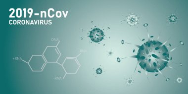 2019-ncov coronavirüs yayılan virüs hücreleri