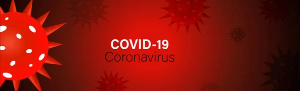 Covid Coronavirus Banner Design Who New Official Name Coronavirus Disease — 스톡 벡터