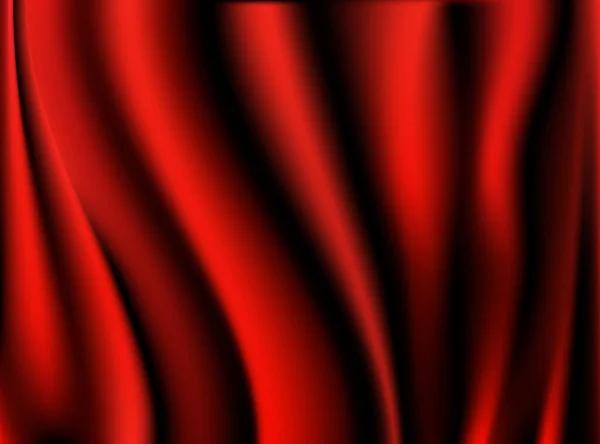 Textura Tela Lujo Tela Roja Puede Utilizar Como Fondo Abstracto — Vector de stock