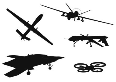 Weapon. Drones set