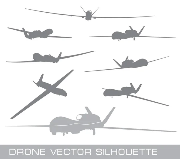 Weapon. Drones set — Stok Vektör