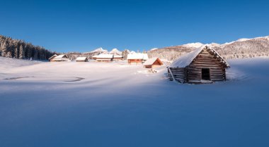 Velika planina otlaklar, kış 