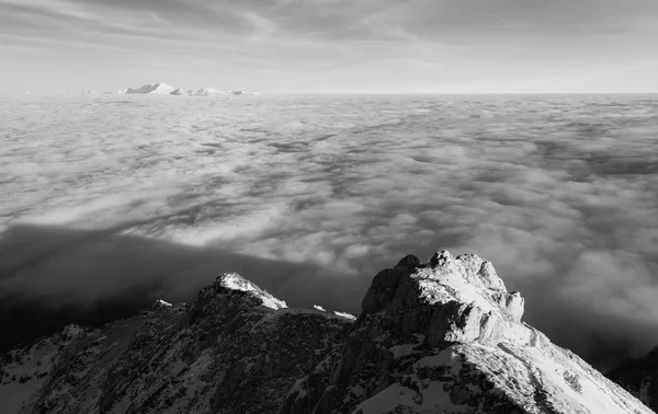 Triglav mountain in winter — Stock Photo, Image