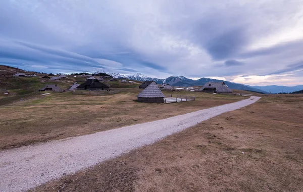 Velika Planina meadow — Stock Fotó