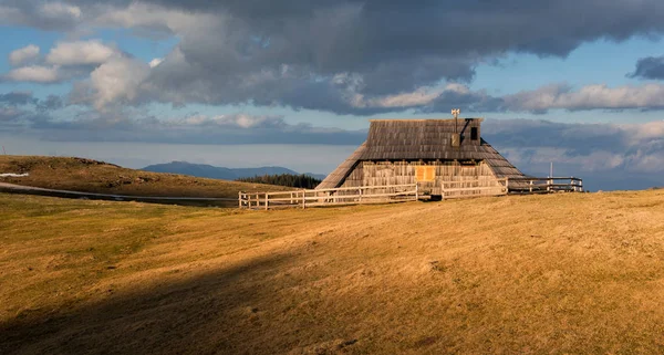 Gyönyörű természet: Velika Planina — Stock Fotó