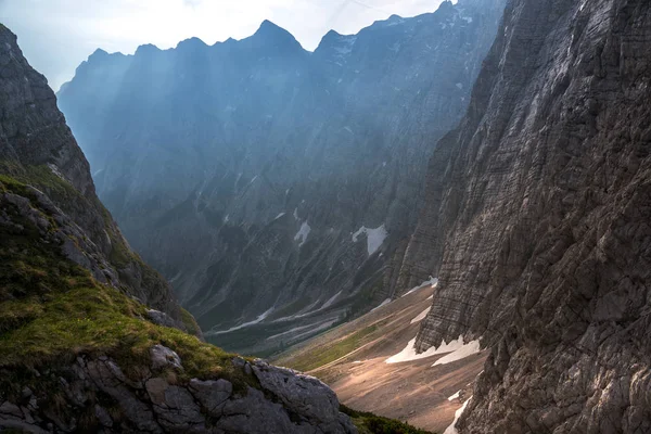 壮大な山の風景 — ストック写真