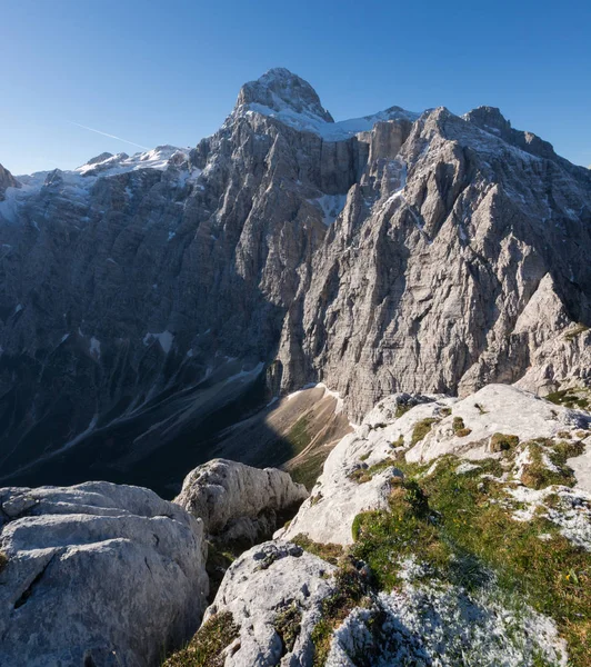 Widok ściany Północnej Triglav — Zdjęcie stockowe