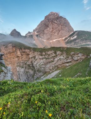 e Mangart eyer dağ Slovenya.
