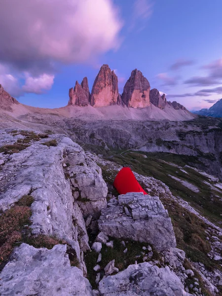 Tre Cime di Lavaredo mountains — Stock Photo, Image