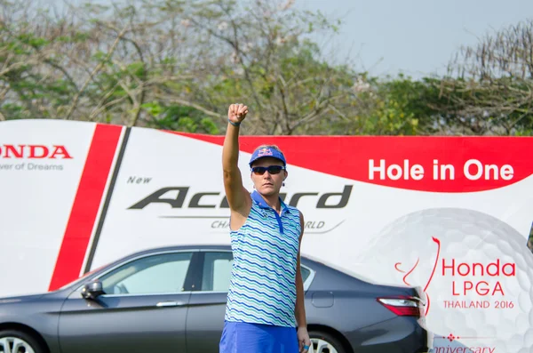 Lexi Thompson, campeã dos EUA da Honda LPGA Tailândia 2016 — Fotografia de Stock