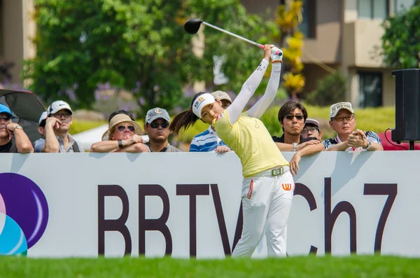 Mi Hyang Lee i Sydkorea i Honda LPGA Thailand 2016 — Stockfoto