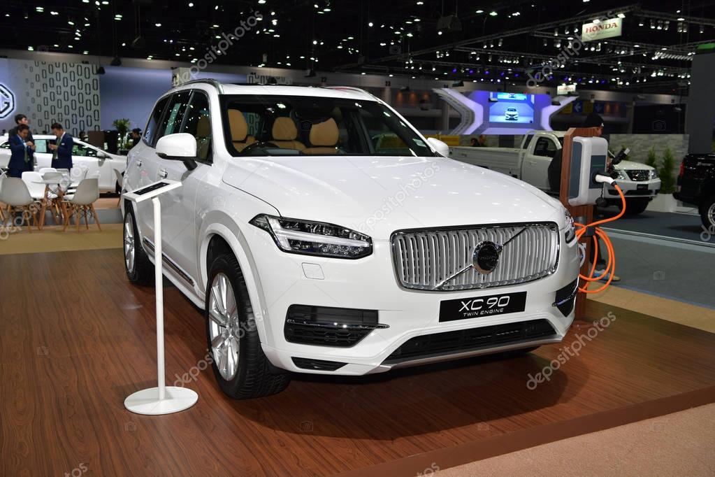 NONTHABURI - NOVEMBER 30:  Volvo XC 90 Twin Engine car on display at Thailand International Motor Expo 2016 on November 30, 2016 in Nonthaburi, Thailand.