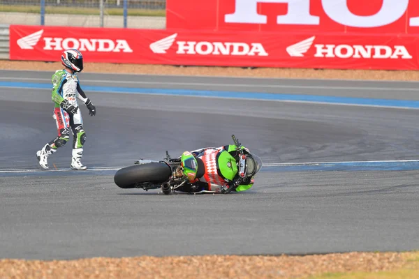 Ayrton Badovini #86 v Fim mistrovství světa superbiků — Stock fotografie