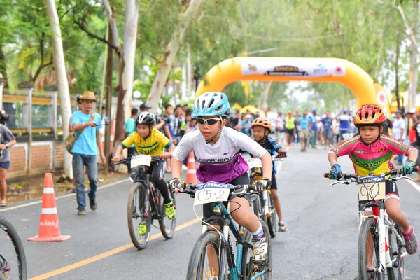 Śpiewać Mountain Bike Tajlandia otwarty wyścig 2 — Zdjęcie stockowe