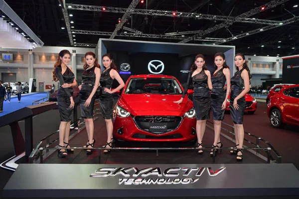 38th Bangkok International Thailand Motor Show w 2017 — Zdjęcie stockowe