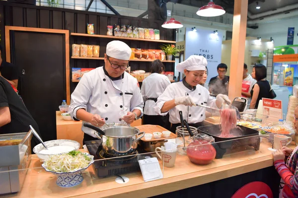 Thaifex-아시아 2017 음식의 세계에 요리사 — 스톡 사진
