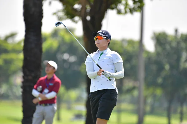 在 Ptt 泰国 Lpga 大师 2017年台北陈余菊 — 图库照片