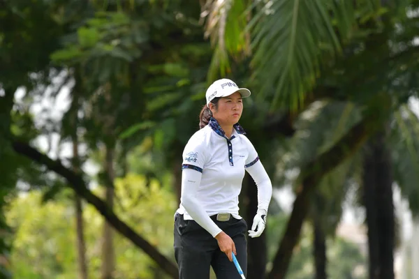 Guo Caizhu da China em PTT Tailândia LPGA Master 2017 — Fotografia de Stock