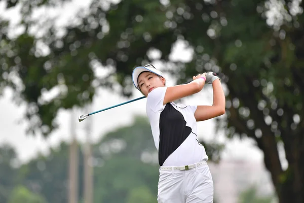 Lee ye Seul da República da Coreia em PTT Tailândia LPGA mastro — Fotografia de Stock