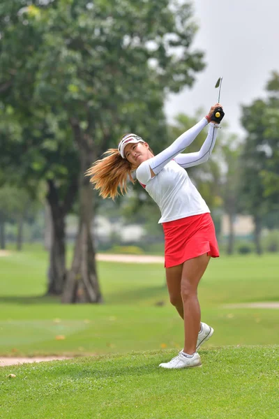 Renuka Suksukont van Thailand in het PTT-Thailand Lpga Master 2017 — Stockfoto