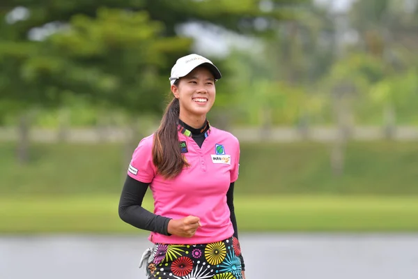 Saranpron Langkulgasettrin champion of Thailand in PTT Thailand — Stock Photo, Image