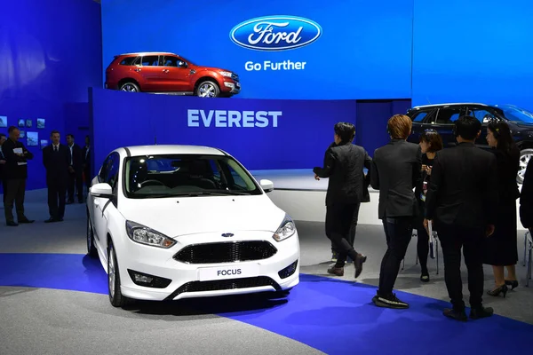 Ford Focus i den 38: e Bangkok internationella Thailand Motor showen — Stockfoto