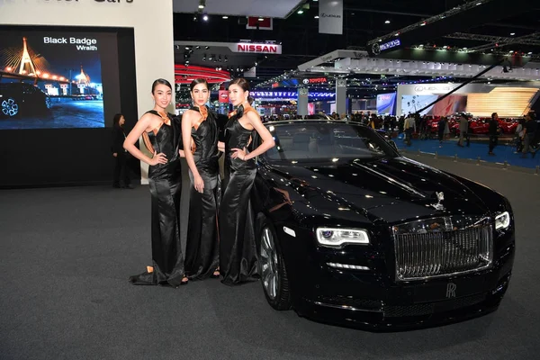 Rolls-Royce Wraith van de rode auto — Stockfoto