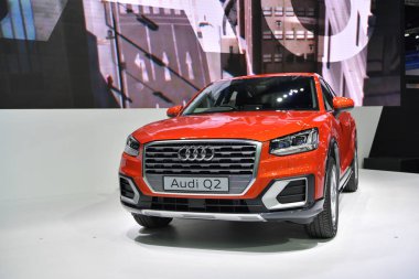 Bangkok Tayland Uluslararası Otomobil Fuarı 2017 yılında Audi Q2