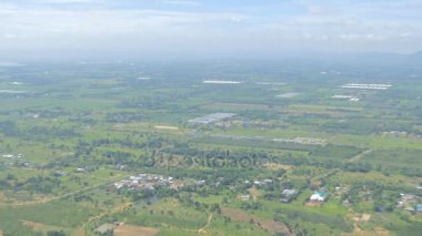 Doğal hayvan çiftliği için Lopburi Tayland Kırsal İnşaat. 