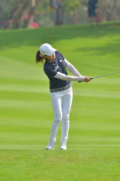 Jennifer låten i Honda Lpga Thailand 201 — Stockfoto