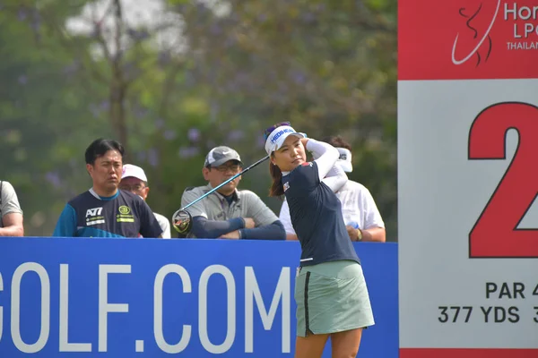 Zo Yeon Ryu in Honda Lpga Thailand 201 — Stockfoto