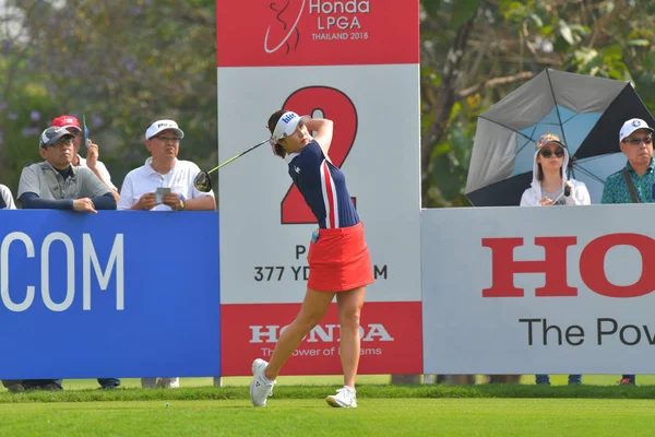 Ha-Neul Kim en Honda LPGA Tailandia 201 — Foto de Stock