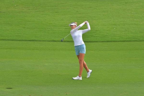 Nelly Korda in Honda Lpga Thailand 201 Rechtenvrije Stockafbeeldingen