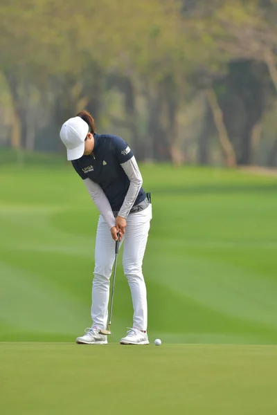 Piosenkę Jennifer w Honda Lpga Tajlandia 201 Zdjęcia Stockowe bez tantiem