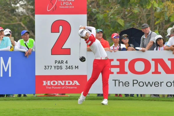 Sung Hyun Park in Honda LPGA Thailandia 201 Immagine Stock