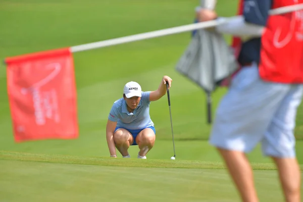 Кім Кауфман в Таїланді Honda Lpga 201 — стокове фото