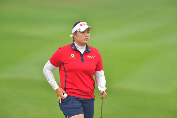 Ariya Jutanugarn en Honda LPGA Tailandia 201 — Foto de Stock