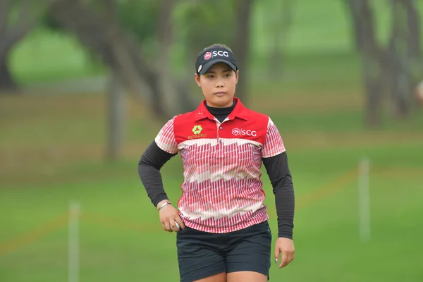 Moriya Jutanugarn en Honda LPGA Tailandia 201 — Foto de Stock