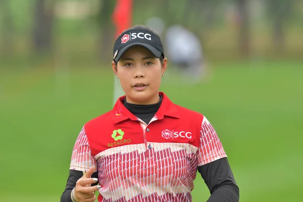 Moriya Jutanugarn in Honda LPGA Thailand 201 — Stock Photo, Image