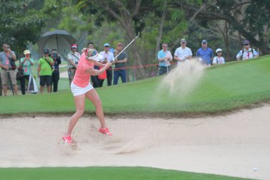 Lexi Thompson Honda Lpga Tayland 2018 Siam Country Club, eski ders 24 Şubat 2018 yılında Pattaya Chonburi, Tayland, ABD.