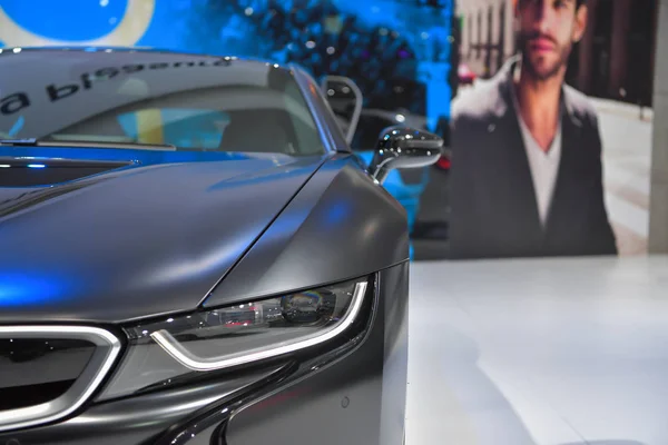 BMW i8 Protonic Frozen Black Edition car — Stock Photo, Image