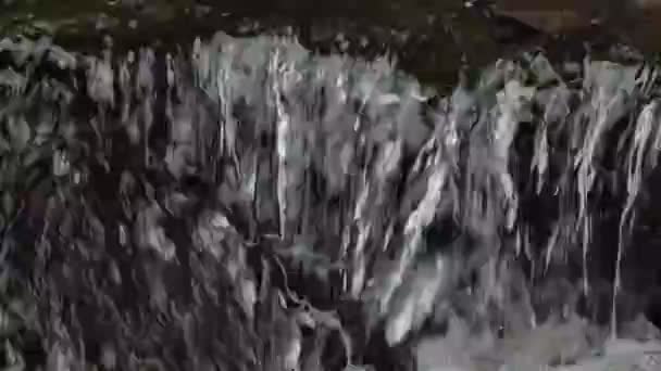 Cascata Nella Foresta Pluviale Tropicale Rallentatore — Video Stock